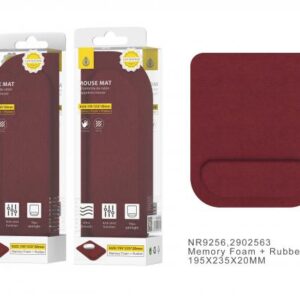 ONE+ ALFOMBRILLA REPOSAMUÑECAS ESPUMA NR9256 ROJO