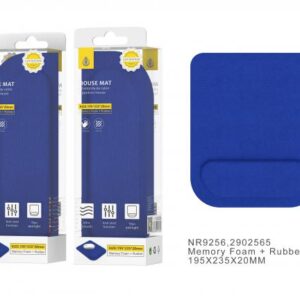 ONE+ ALFOMBRILLA REPOSAMUÑECAS ESPUMA NR9256 AZUL