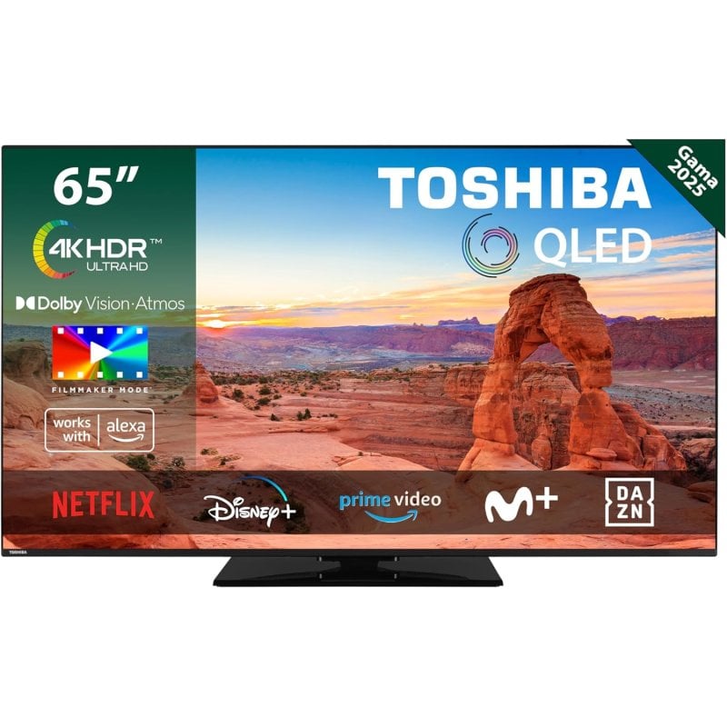 TOSHIBA TELEVISOR 65 65QV3463DG UHD QLED SMART TV