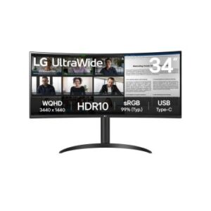 LG 34WR50QK-B 34'' 3440X1440 CURVE 21:9