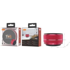 ONE+ ALTAVOCES F6643 ROJO MINI BLUETOOTH 3W