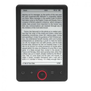 DENVER EBO-635L LECTORE DE E-BOOK 4 GB NEGRO