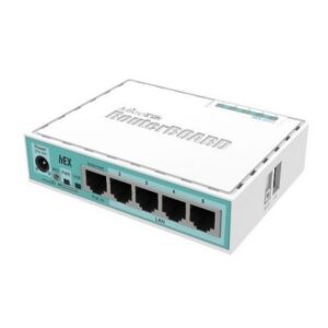 MIKROTIK RB750GR3 ROUTER GIGABIT ETHERNET TURQUESA