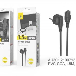 ONE+ CABLE ALIMENTACION PC EUROPOWER 3 PUERTOS AU3