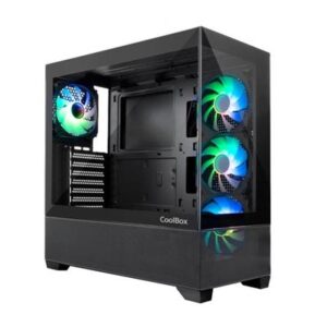 TARGUS CAJA ATX GAMING GA250 CRISTAL USB-C 4XARGB