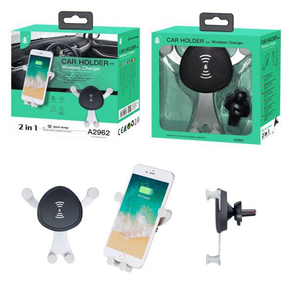 ONE+ CARGADOR RAPIDO INALAMBRICO A2962 CON SOPORTE
