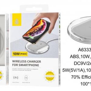 ONE+ CARGADOR INALAMBRICO A6333 BASIC ARON 10W BLA