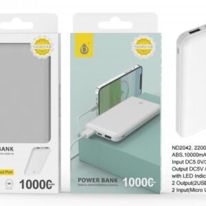 ONE+ POWERBANK ND2042 AXEL BLANCO 10000mAh