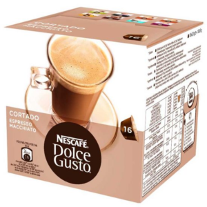 NESCAFÉ DOLCE GUSTO CORTADO CÁPSULA DE CAFÉ 16 PIE