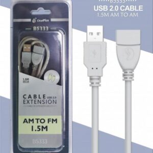 ONE+ CABLE USB B5333 AM A AH GRIS