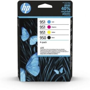 HP PAQUETE DE 4 CARTUCHOS DE TINTA ORIGINAL 950 NE