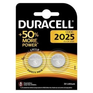 DURACELL 2025 BATERÍA DE UN SOLO USO CR2025 LITIO