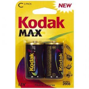 KODAK MAX SUPER C BATERÍA DE UN SOLO USO ALCALINO