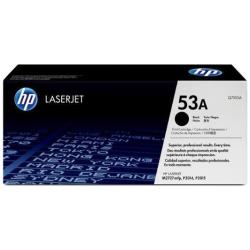 HP CARTUCHO DE TÓNER ORIGINAL LASERJET 53A NEGRO