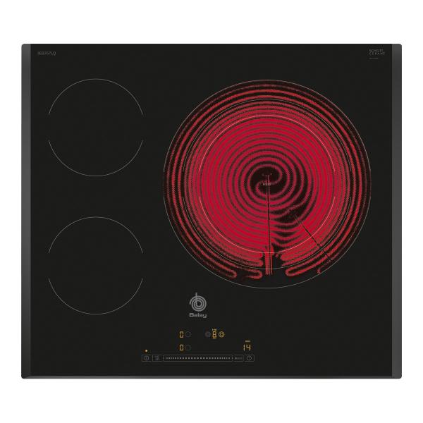BALAY 3EB767LQ HOBS NEGRO INTEGRADO CERÁMICO 3 ZON