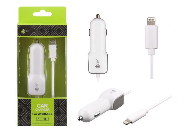 ONE+ CARGADOR MECHERO MOON PARA IPHONE 1000MAH
