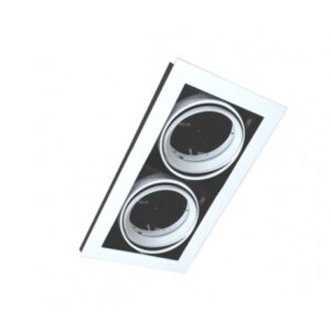 SILVER ELECTRONIC KARDAN LED DE ALUMINIO PARA 2 FO