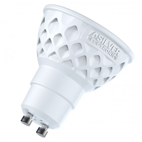 SILVER ELECTRONIC BOMBILLA MULTI-LED 4W GU10 3000K