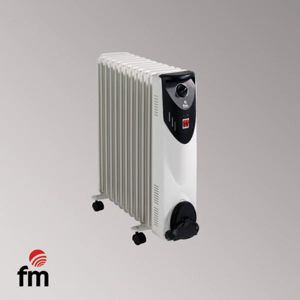 FM CALEFACCIÓN RW-25 CALEFACTOR ELÉCTRICO NEGRO, G