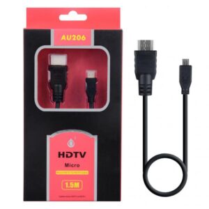 ONE+ CABLE AU206 HDMI MACHO MICRO HDMI MACHO